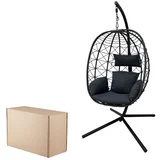 sklopiva jednostruka viseća fotelja-korpa na stalku ( 32-419000 )
