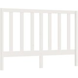  Uzglavlje za krevet bijelo 146 x 4 x 100 cm od masivne borovine | shoptok.hr