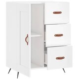  Komoda sjajna bijela 69,5x34x90 cm od konstruiranog drva | Eponuda.com