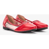 Gemre Red translucent ballet flats Juva | ePonuda.com