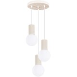 Sollux Lighting Obesna svetilka HALO 3P bež, (5000352198) Cene