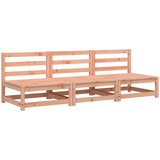  Vrtne sofe bez naslona za ruke 3 kom 70x70x67 cm drvo duglazije | shoptok.hr