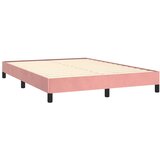  Okvir za krevet ružičasti 140x200 cm baršunasti | Eponuda.com
