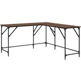  Radni stol smeđa boja hrasta 149x149x75 cm konstruirano drvo | Eponuda.ba