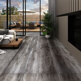 vidaXL podne obloge od PVC-a 5,26 m² 2 mm prugasta boja drva | shoptok.hr