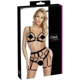 Cottelli dvodijelni set pojaseva za tijelo (crni) - L | shoptok.hr