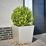 Maison Chic Vrtno korito - Greda - Cvetlični Lonec 50x50x50 cm nerjaveče jeklo, (21788877) | Shoptok.si