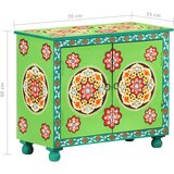  Ručno obojena komoda šarena 70x35x60 cm od masivnog drva manga | Eponuda.com