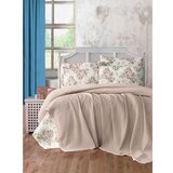 Mila Home Svetlo rjavo bombažno pregrinjalo 220x240 cm Waffle – Cene