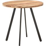 vidaXL Blagovaonski stol 80 cm od masivnog bagremovog drva | shoptok.hr