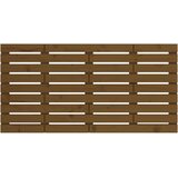  Zidno uzglavlje boja meda 126x3x63 cm masivna borovina | shoptok.hr