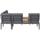 Ambia Garden LOUNGE GARNITURA tkanina železo | Shoptok.si