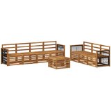  Setovi sofa 8 kom. Čvrsto drvo akacije | shoptok.hr