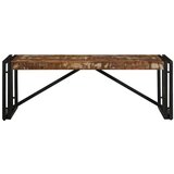 Maison Chic Kava miza - kavna mizica - Nizka mizica Multicolor 100x50x35 cm Masivni les Reclaimed, (21754858) | Shoptok.si