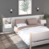  Zidni noćni ormarići 2 kom bijeli | Shoptok.si