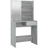  Komplet toaletnih mizic z LED lučkami siva sonoma konstr. les, (20712863) | Shoptok.si