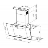 Faber Napa Glam-Light Zero Drip BK A80 330.0615.676 | shoptok.hr