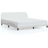  Okvir za krevet s uzglavljem bijeli 180x200 cm od umjetne kože | shoptok.hr