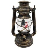 Molarem Home Božićni LED ukras - Djed Božićnjak s osvjetljenjem, glazbom i snijegom 4,5 x 11,7 x 24,5 cm | shoptok.hr