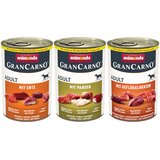  Ekonomično pakiranje animonda GranCarno Original 12 x 400 g - Mješovito pakiranje 2 (3 vrste) | shoptok.hr
