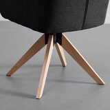 Bessagi Home naslanjač lucita, črna, žamet | Shoptok.si
