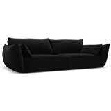 Mazzini Sofas Črna žametna sedežna garnitura 208 cm Vanda – | Shoptok.si
