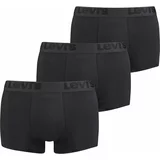 Levi's 3PACK Mens Boxers Levis black