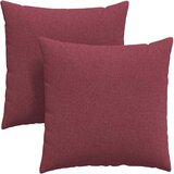  Jastučići za sofu 2 pcs Vinska crvena 80 x 80 cm tkanina | shoptok.hr