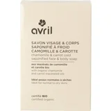 Cold Saponified Face & Body Soap - Camomille & Carotte