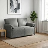 SOFA za dvije osobe Tamnosiva 158 x 83 x 95 cm Baršun | Eponuda.ba