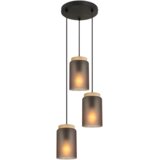 Toolight Viseća Lampa APP1811-3CPR Frosted Grey | shoptok.hr