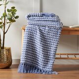 Catherine Lansfield Plava deka 125x150 cm Stab Stitch – | shoptok.hr
