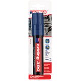 Marker permanentni 4-12mm edding 390/1 plavi blister | Shoptok.si