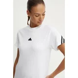 Adidas Bombažna kratka majica Future Icons ženska, bela barva, IW5203