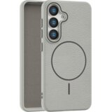  leather grip magsafe maska za samsung galaxy S25 plus - siva | Eponuda.com