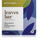 Attitude Leaves Bar Sea Salt trdi šampon z razstrupljevalnim učinkom 113 g | Shoptok.si