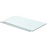 vidaXL Police 2 kosa steklo prosojno 60x30 cm, (20765159) | Shoptok.si