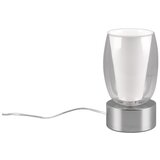 Trio Select Stolna lampa u srebrnoj boji sa staklenim sjenilom (visina 24 cm) Barret – | shoptok.hr