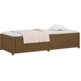  Dnevni ležaj smeđa boja meda 90x200 cm od masivne borovine | shoptok.hr