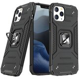 Wozinsky Ohišje Ring armor za Apple iPhone 12 Pro Max - Črna | Shoptok.si
