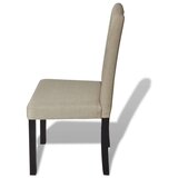  Jedilni stoli 4 kosi kamelje blago | Shoptok.si