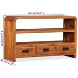 In TV ormarić od masivnog bagremovog drva 90 x 30 x 55 cm | shoptok.hr