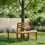  Klupa pod drvetom 160 x 70 x 86 cm Čvrsto drvo akacije Prirodna | shoptok.hr