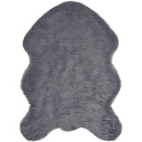  Tepih od umjetne ovčje kože TAFALLA Antracit 60 x 90 cm | shoptok.hr