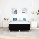  Krevet s opruga kutije Ostalo Crna i Bijela i Crna 160 x 200 cm | shoptok.hr