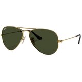Ray-ban Unisex sunčane naočale Ray Ban RB 3025 SN Aviator Havana Collection XXL Green (zelene) | shoptok.hr
