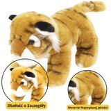 Plišana maskota igračka tigar mačka smeđa 25 cm | shoptok.hr