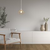  Visilica na sajli CEED GOLD 1xE27/60W/230V, prečnik 17,5 cm, bela/zlatna | Eponuda.com
