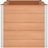  Povišena vrtna gredica Smeđa 200 x 100 x 91 cm | shoptok.hr