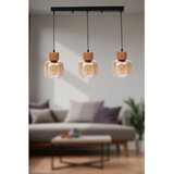 Opviq 9068-5 HoneyOakBlack Chandelier | Eponuda.com